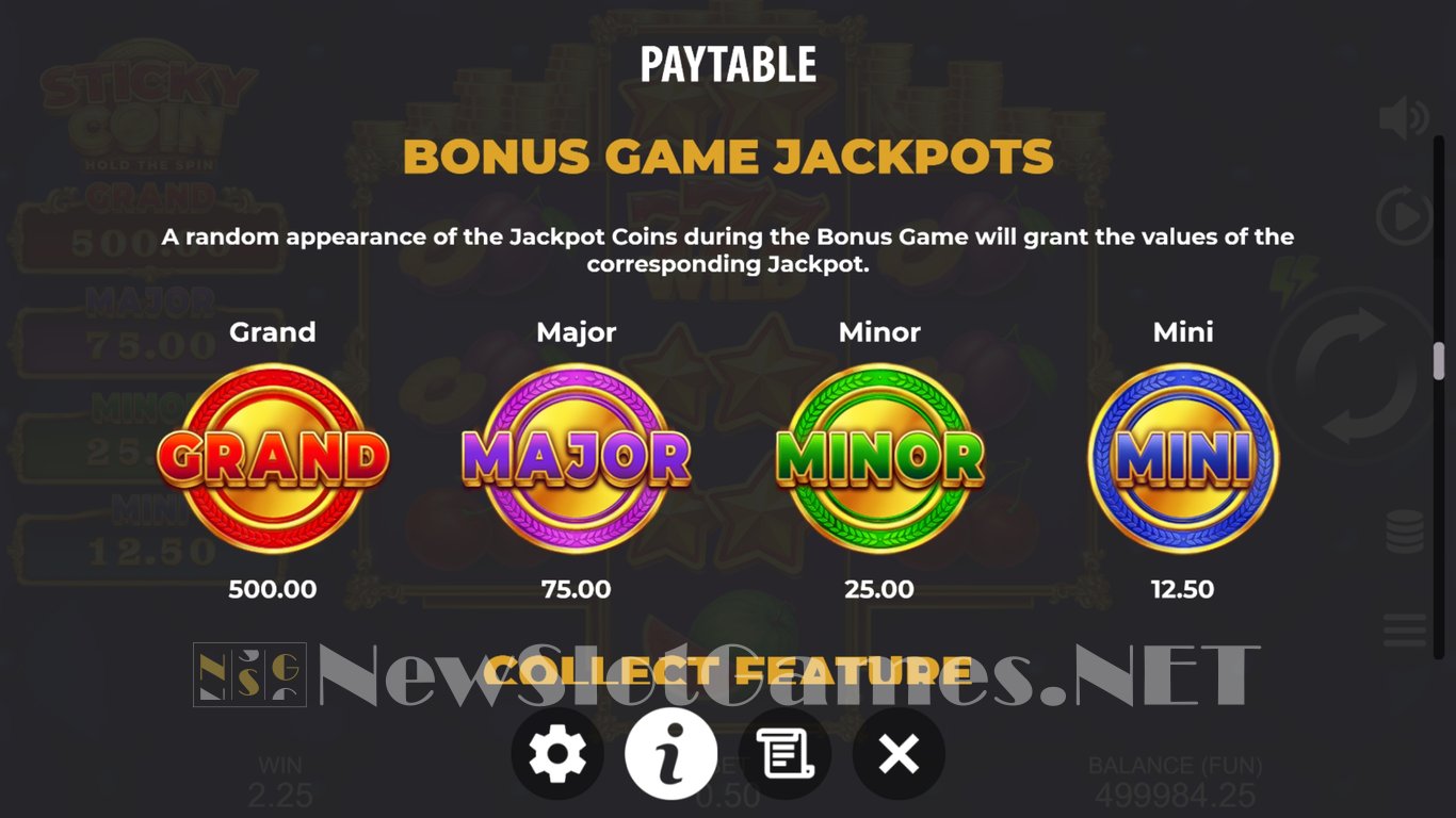 Sticky Coin Hold The Spin Slot Slot Image in Demo - pic. 8