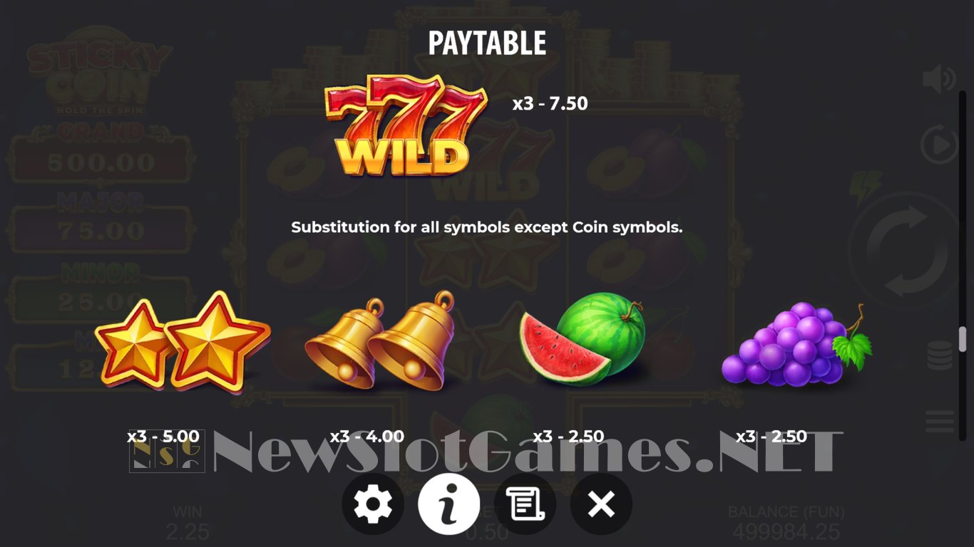 Sticky Coin Hold The Spin Slot Slot Image in Demo - pic. 9