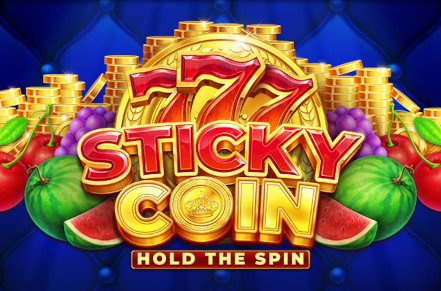 Sticky Coin Hold The Spin Slot Logo