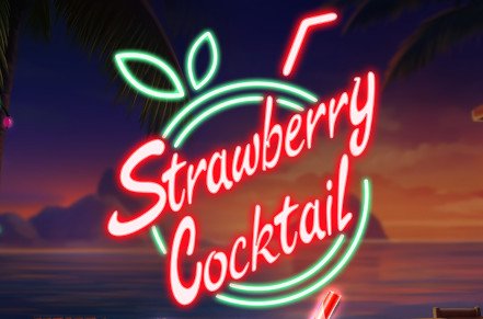 Strawberry Cocktail Slot Logo