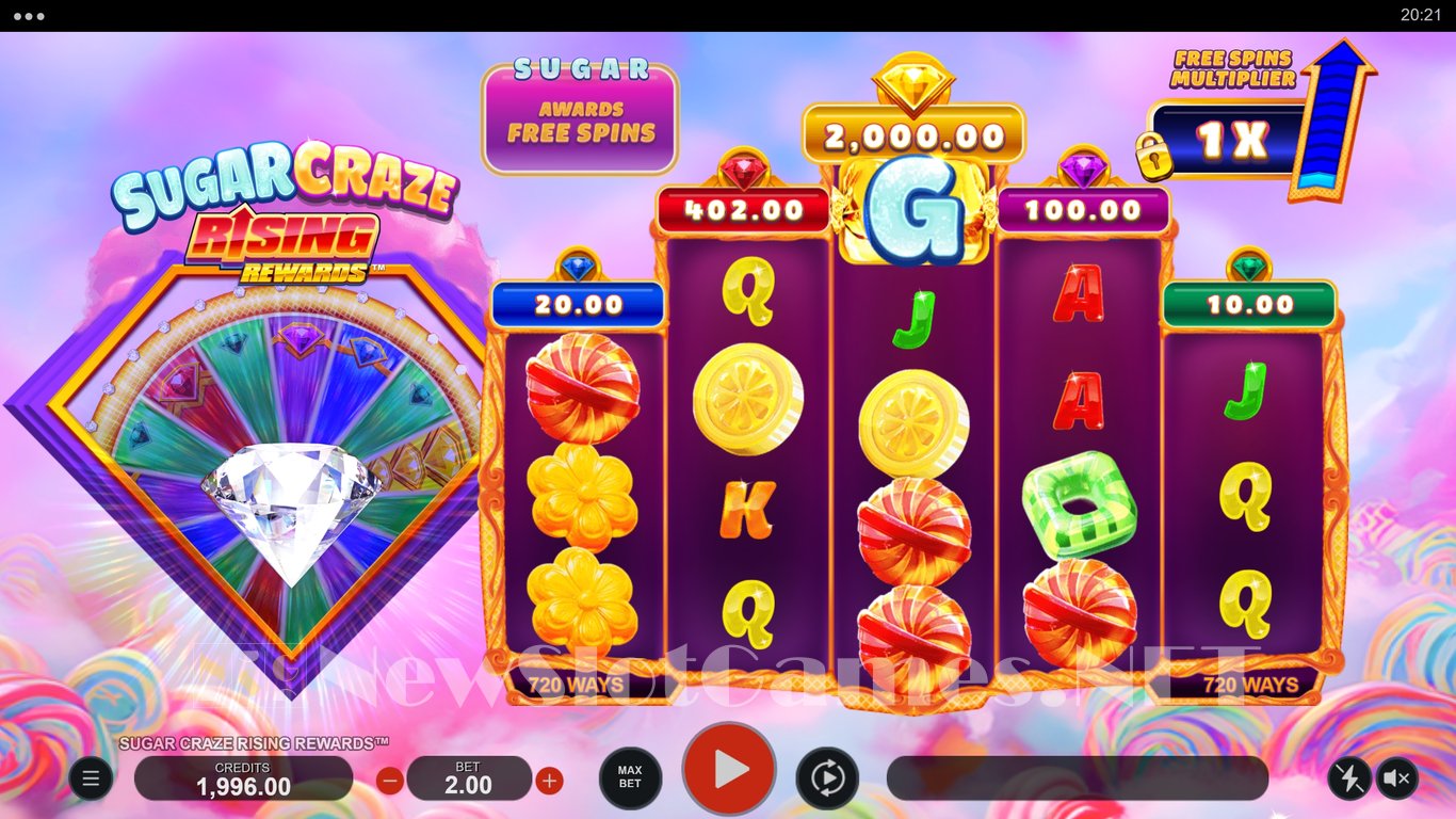 Sugar Craze Rising Rewards Slot Slot Image in Demo - pic. 2