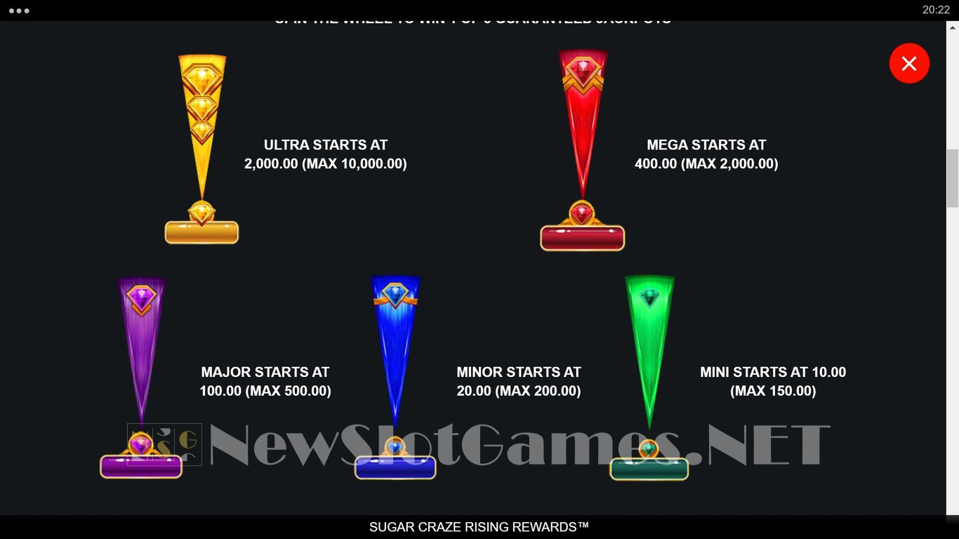 Sugar Craze Rising Rewards Slot Slot Image in Demo - pic. 7