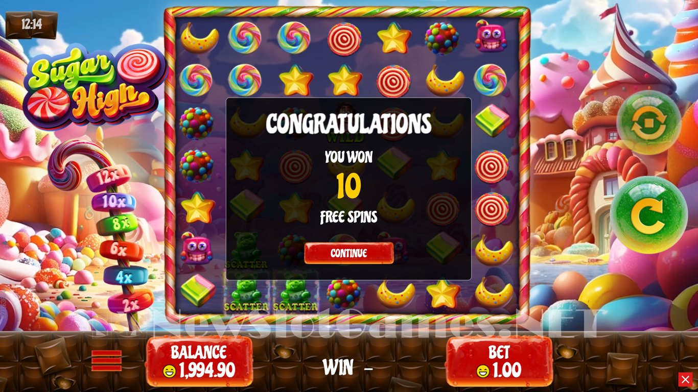 Sugar High Slot Slot Image in Demo - pic. 11