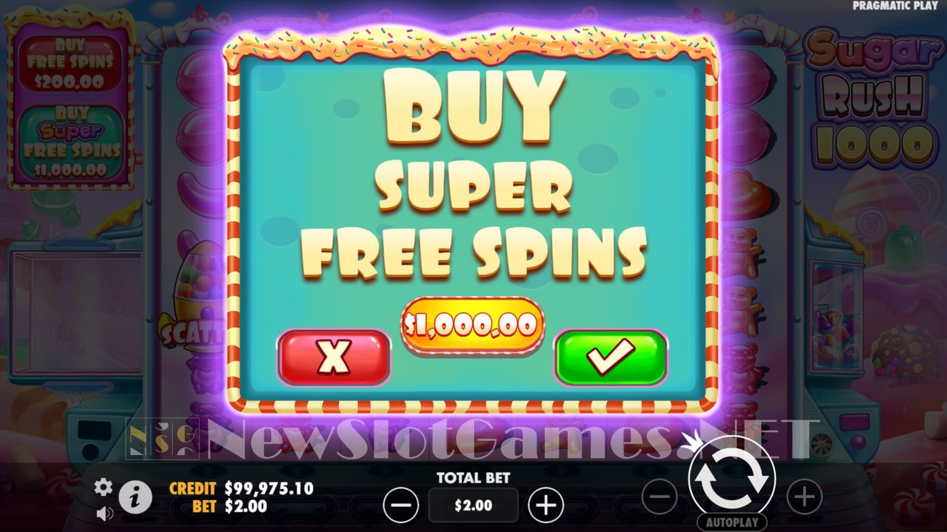 Sugar Rush 1000 Slot Slot Image in Demo - pic. 4