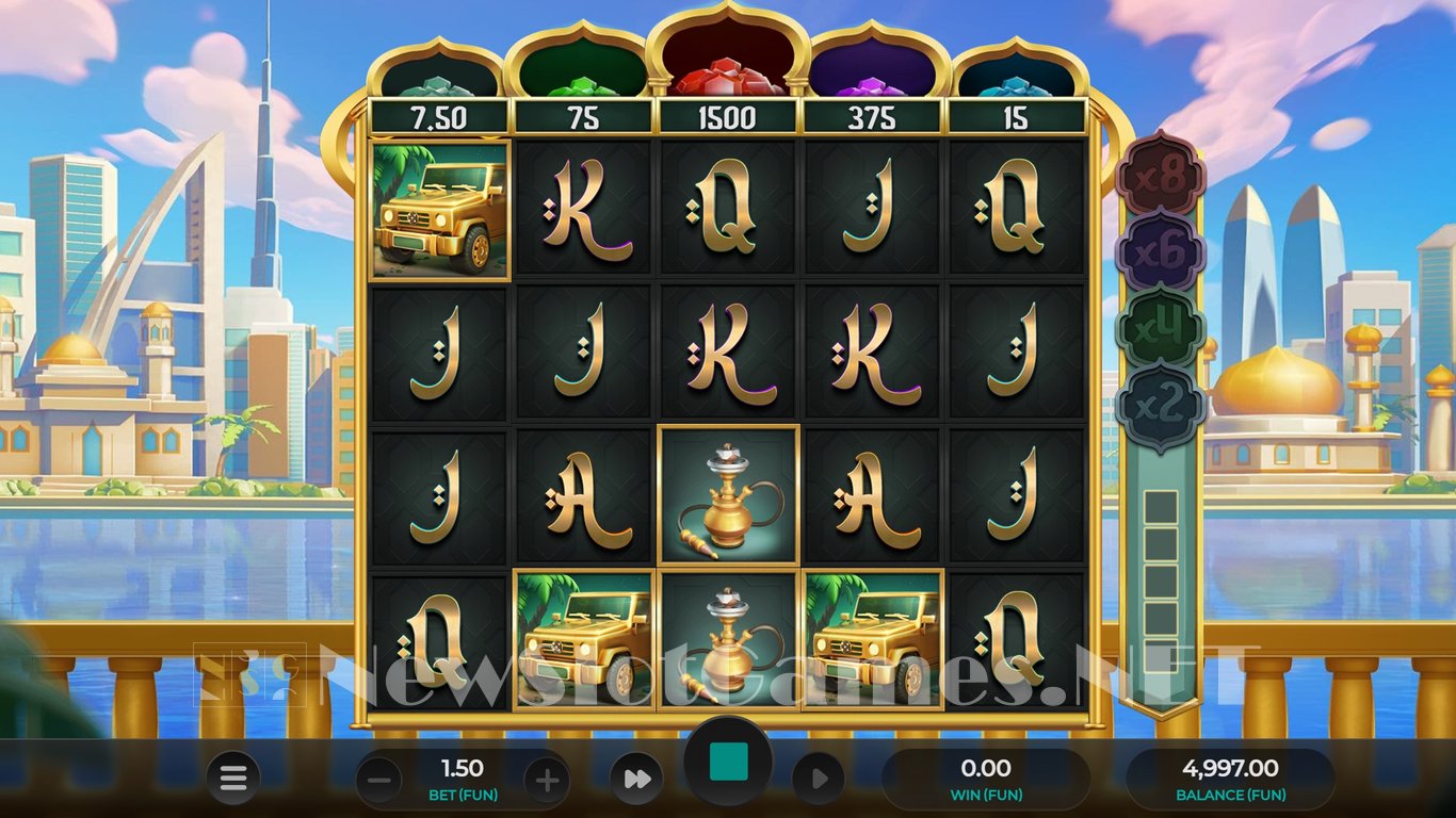 Sultan Spins Slot Slot Image in Demo - pic. 2