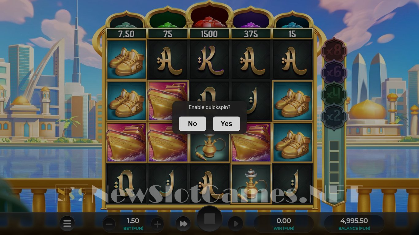 Sultan Spins Slot Slot Image in Demo - pic. 3