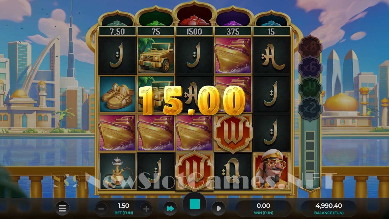 Sultan Spins Slot Slot Image in Demo - pic. 4