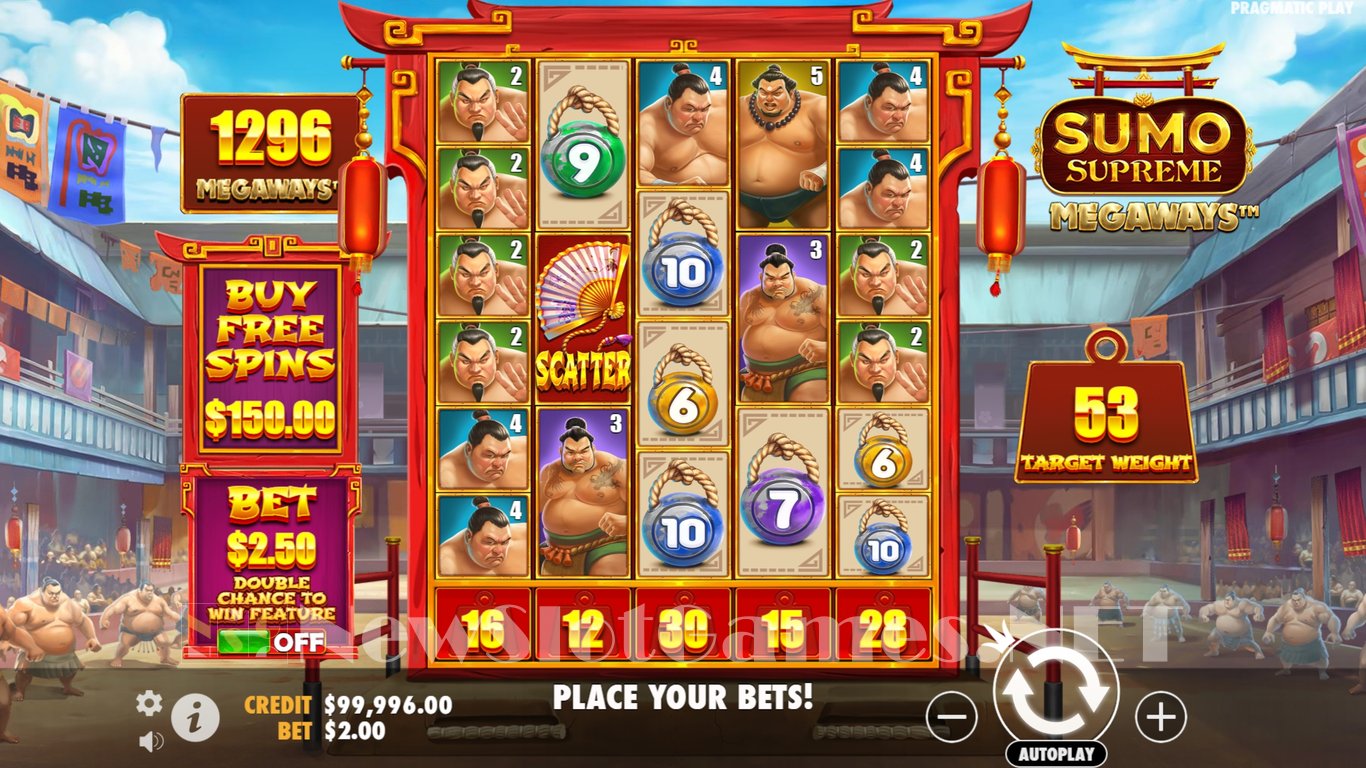 Sumo Supreme Megaways Slot Slot Image in Demo - pic. 2