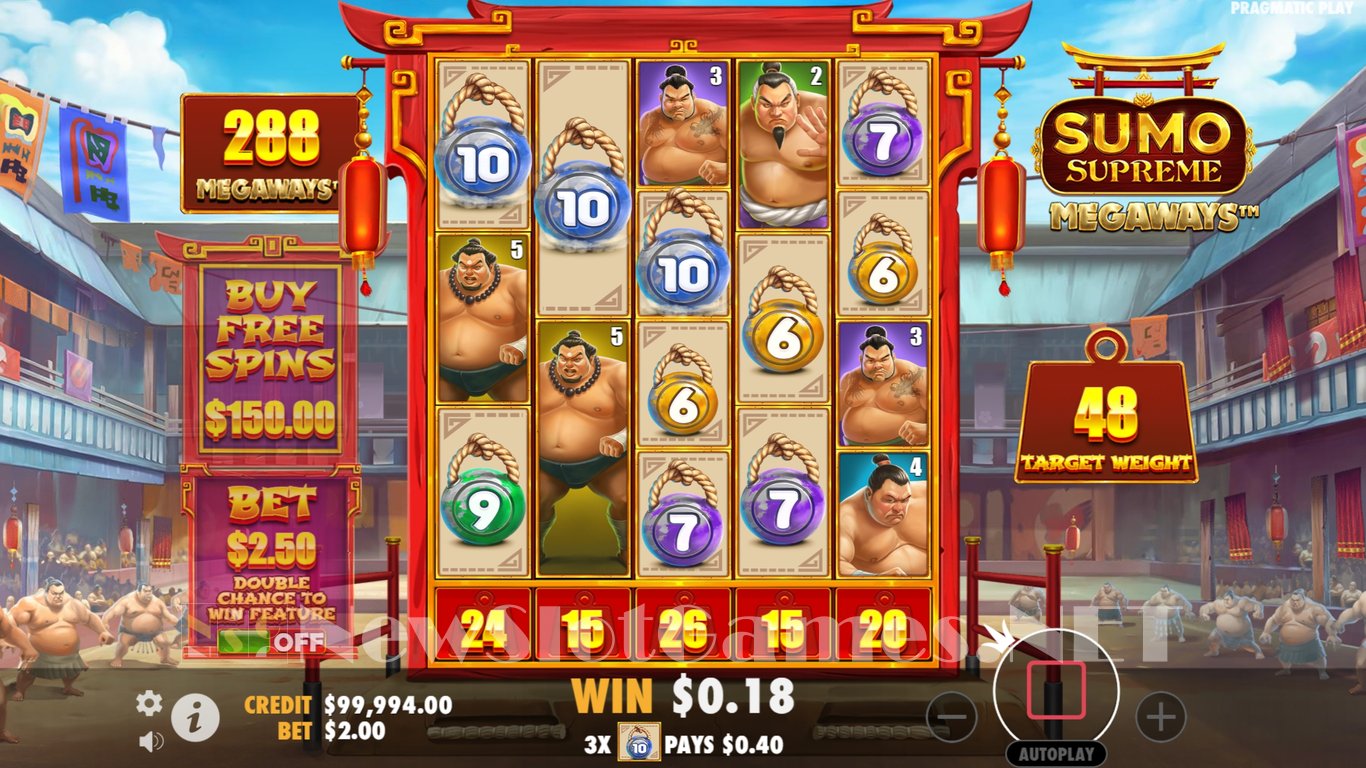 Sumo Supreme Megaways Slot Slot Image in Demo - pic. 3