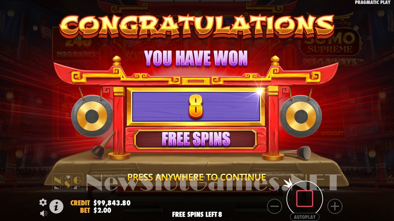 Sumo Supreme Megaways Slot Slot Image in Demo - pic. 7