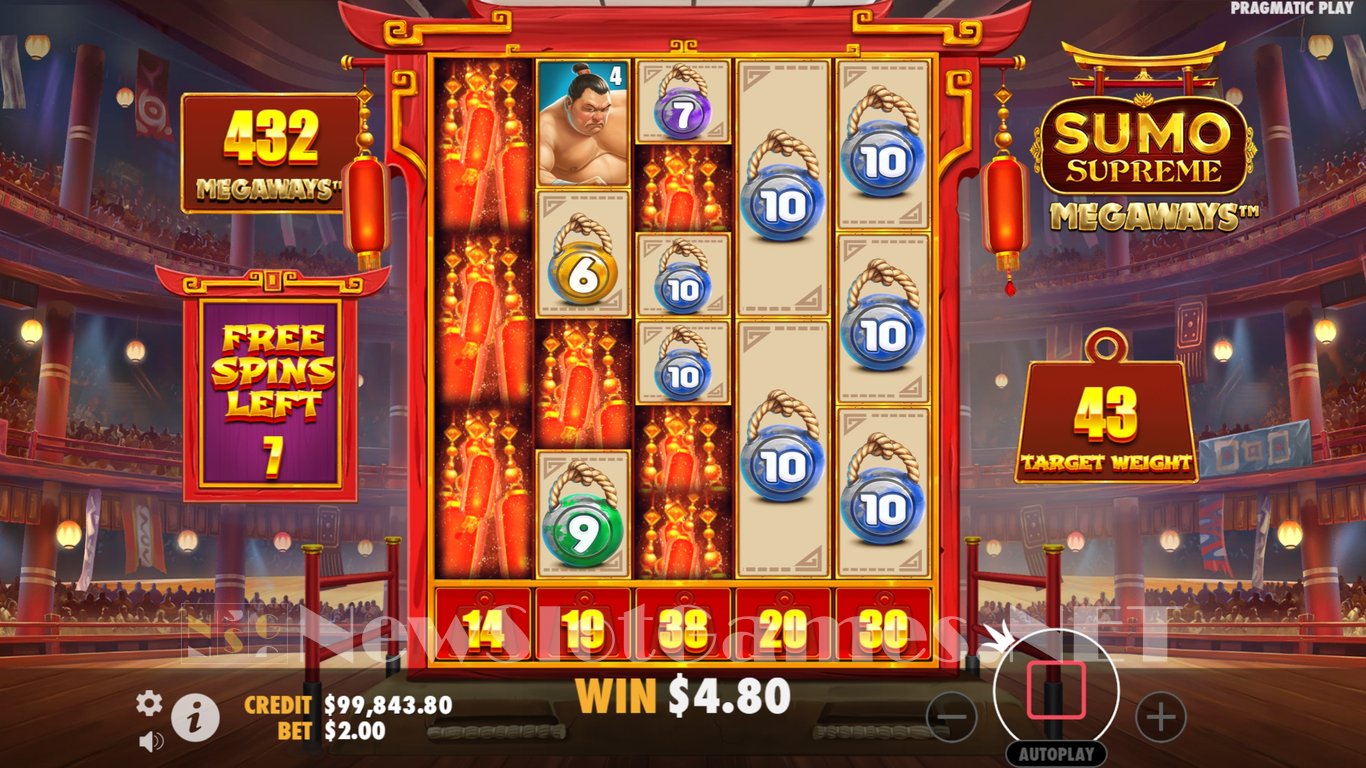 Sumo Supreme Megaways Slot Slot Image in Demo - pic. 8