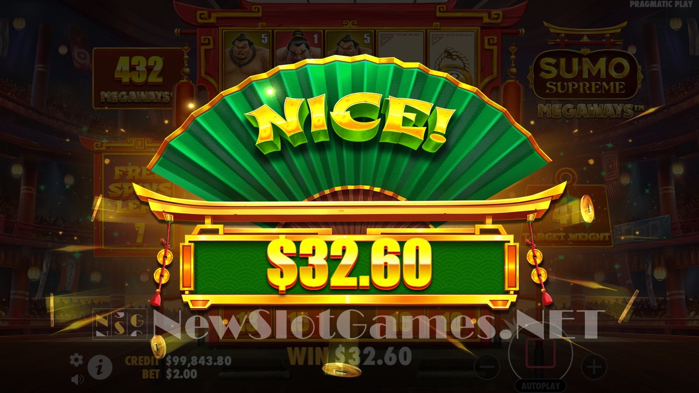 Sumo Supreme Megaways Slot Slot Image in Demo - pic. 9