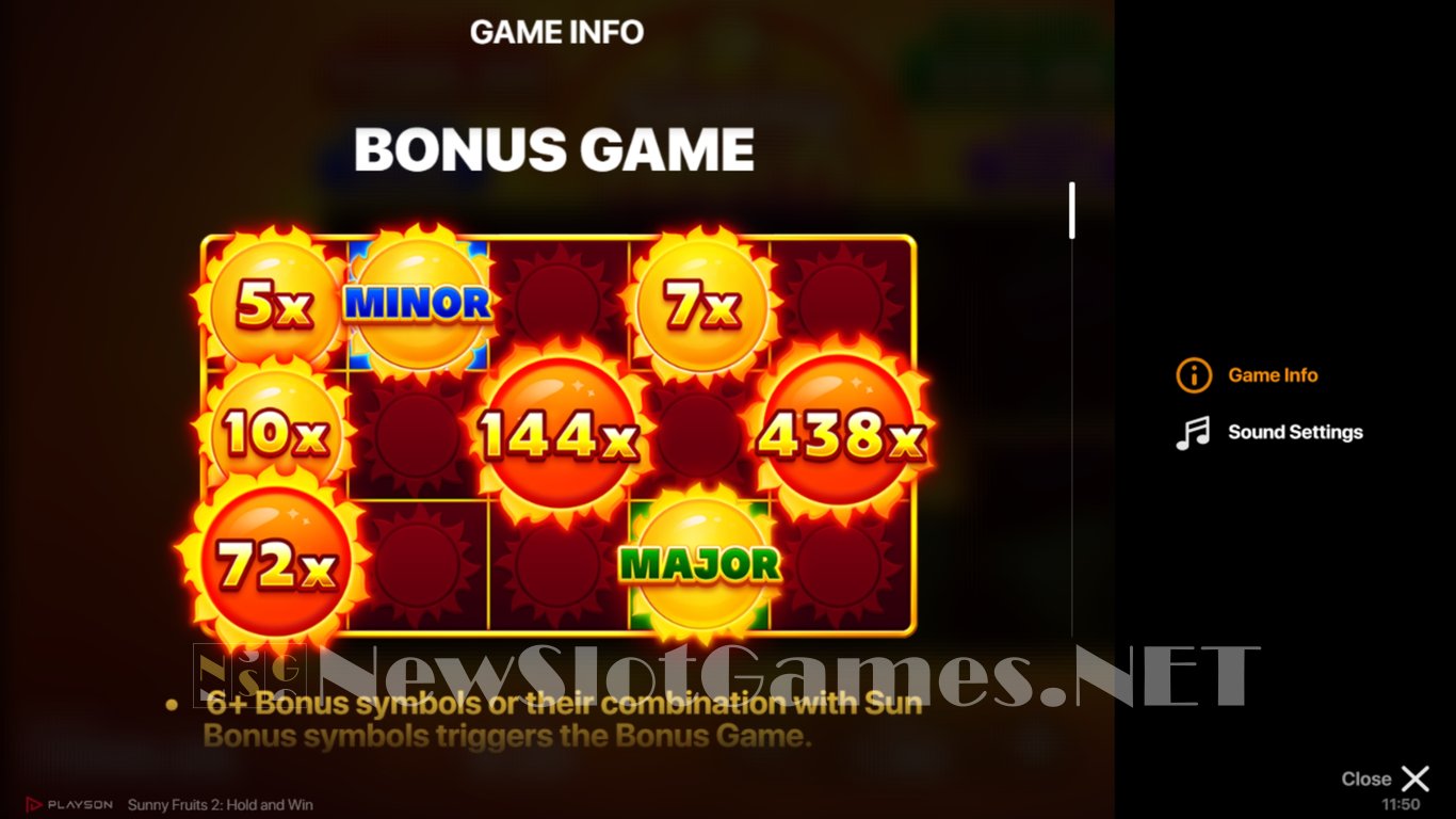 Sunny Fruits 2 Hold and Win Slot Slot Image in Demo - pic. 7