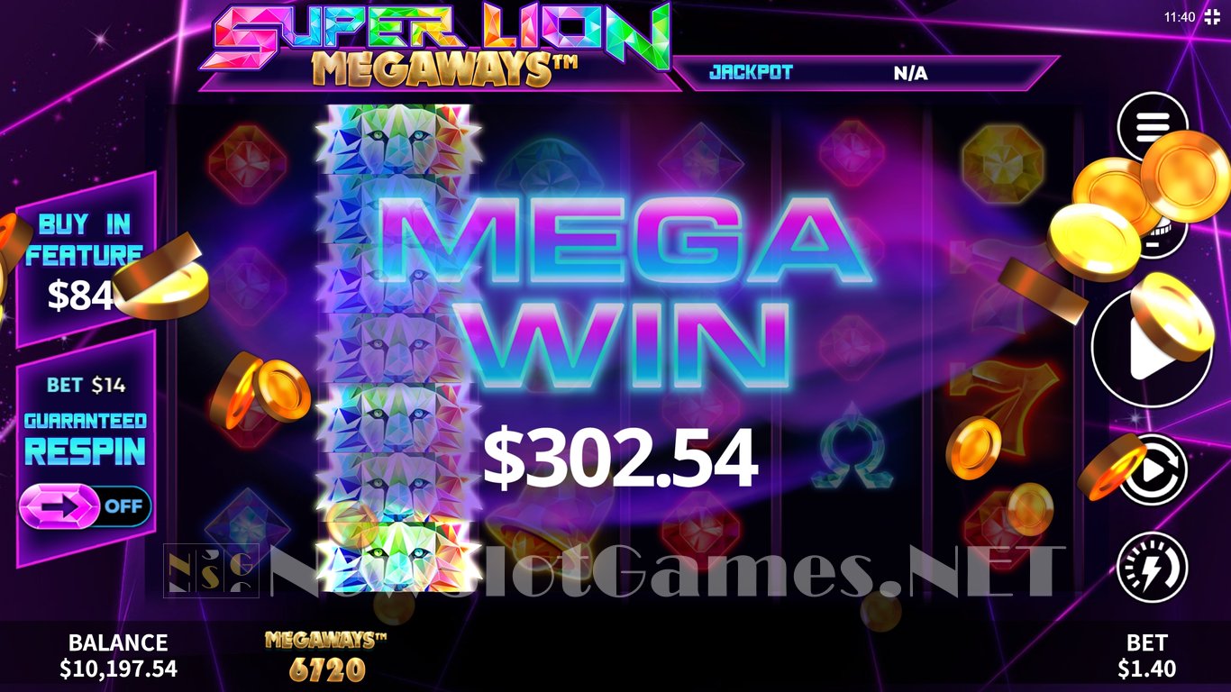 Super Lion Megaways Slot Slot Image in Demo - pic. 10