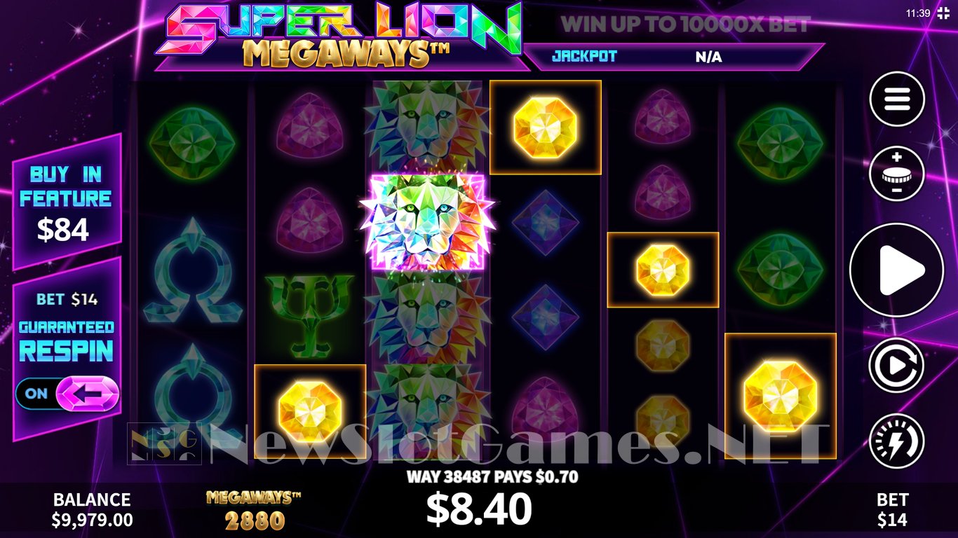 Super Lion Megaways Slot Slot Image in Demo - pic. 3