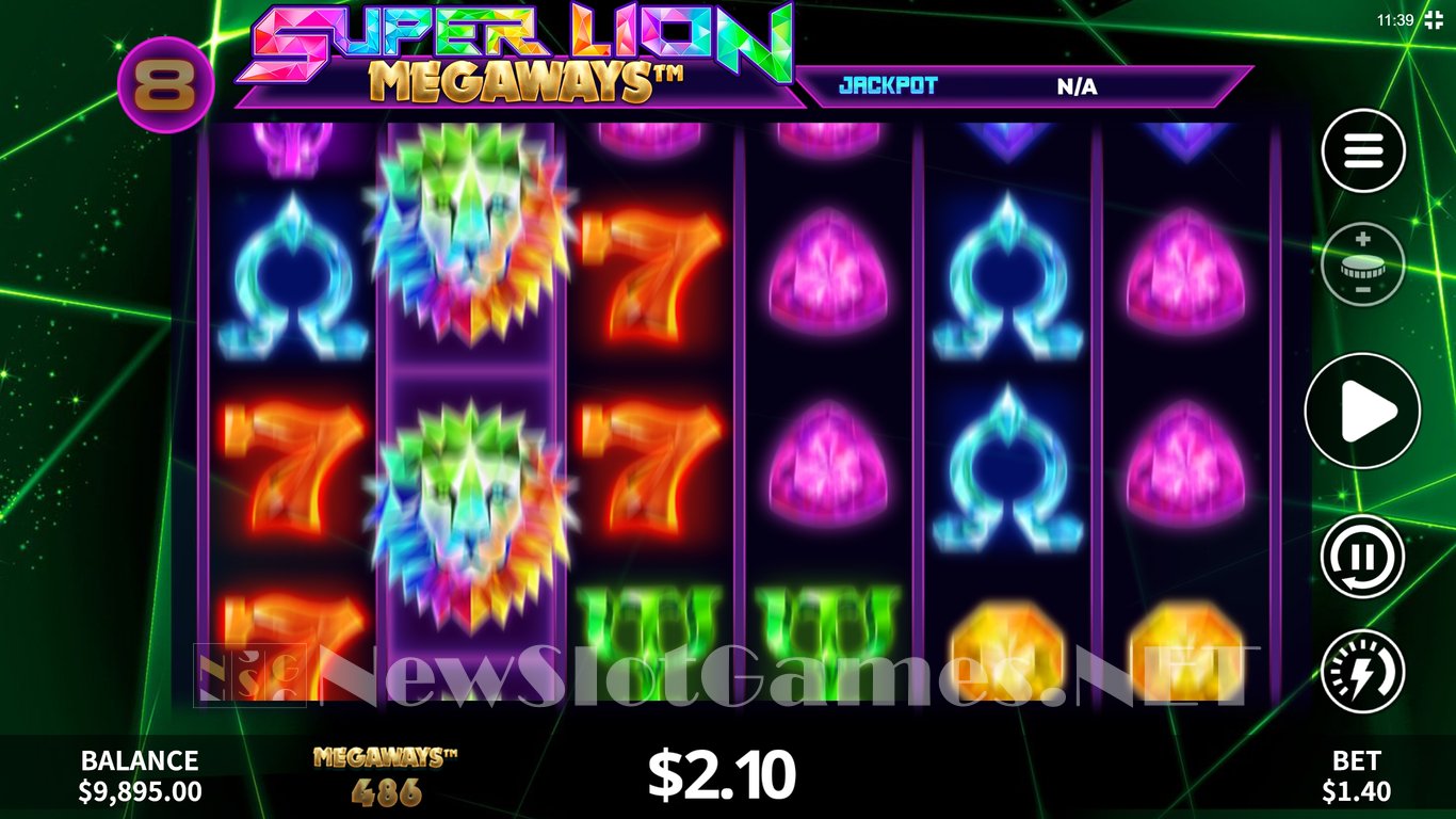 Super Lion Megaways Slot Slot Image in Demo - pic. 7