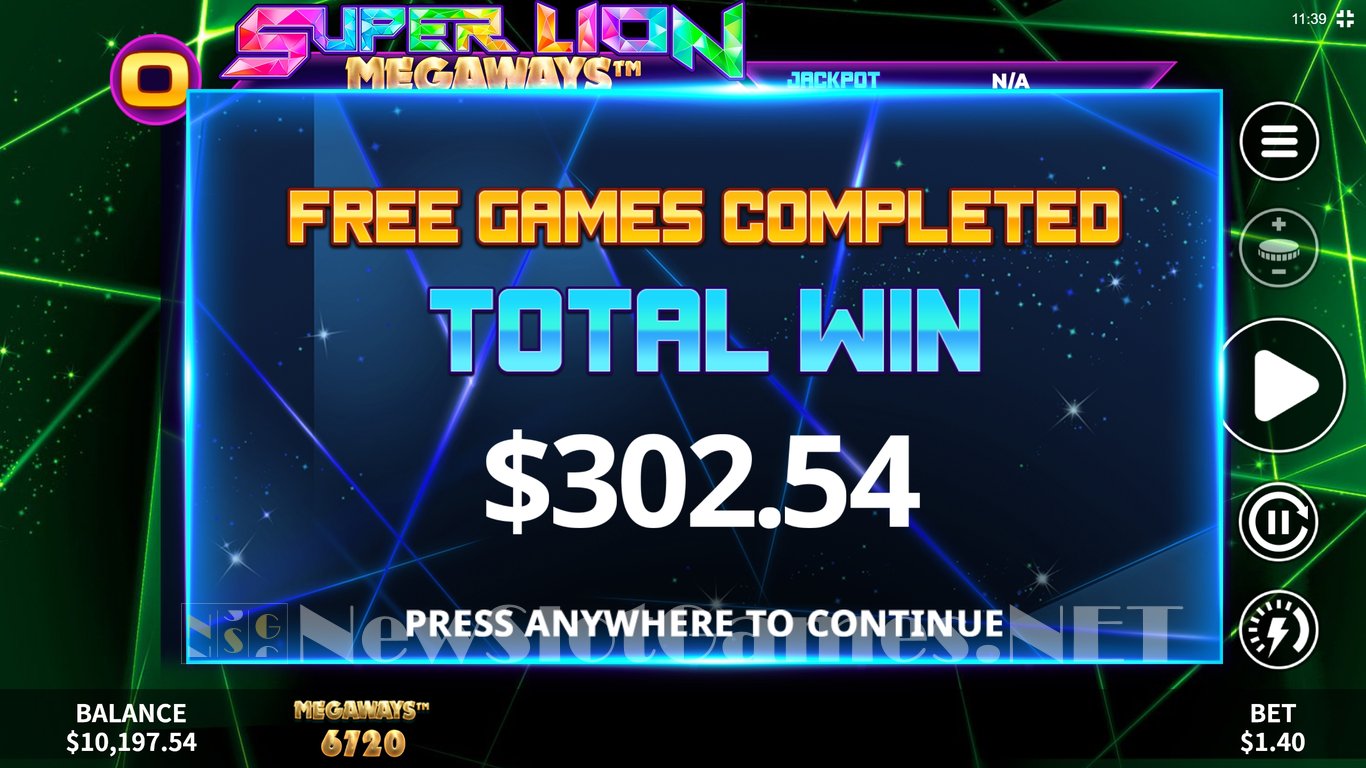 Super Lion Megaways Slot Slot Image in Demo - pic. 9