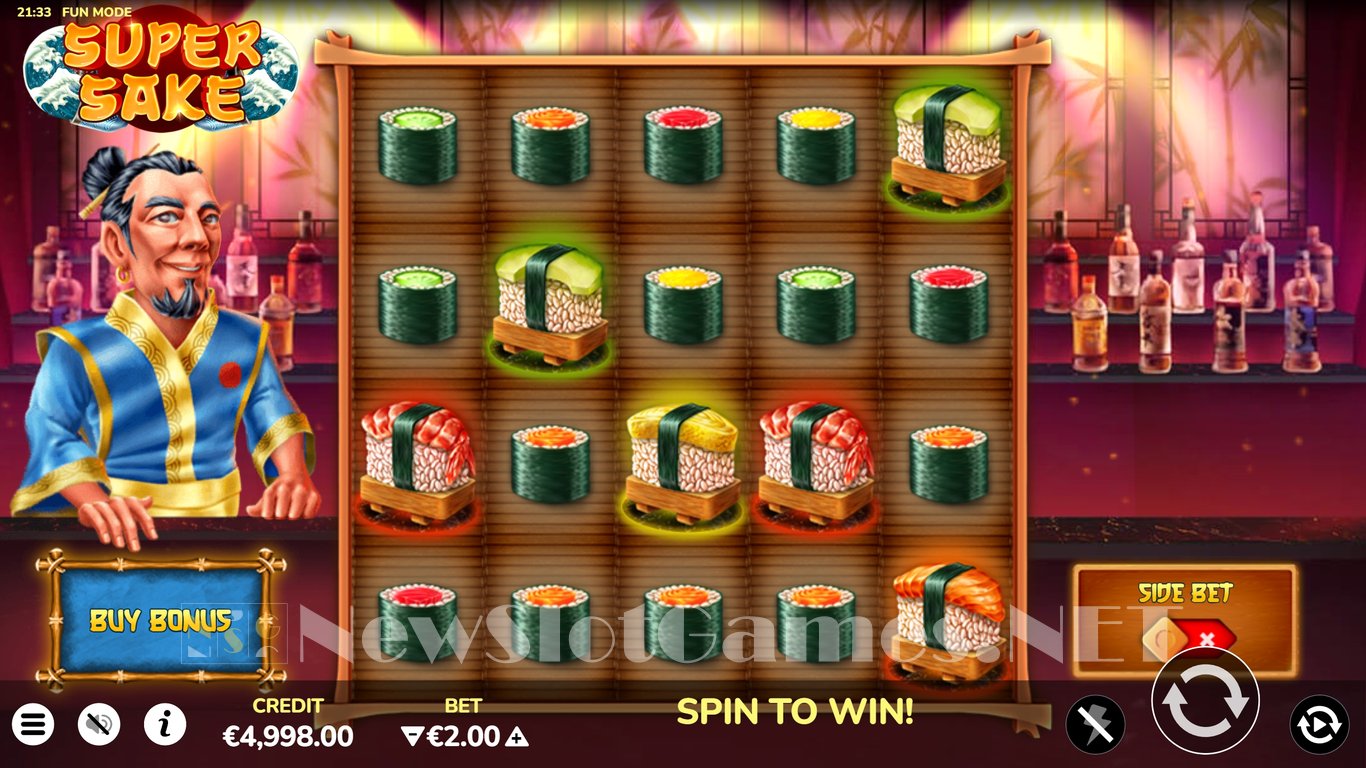 Super Sake Slot Slot Image in Demo - pic. 2
