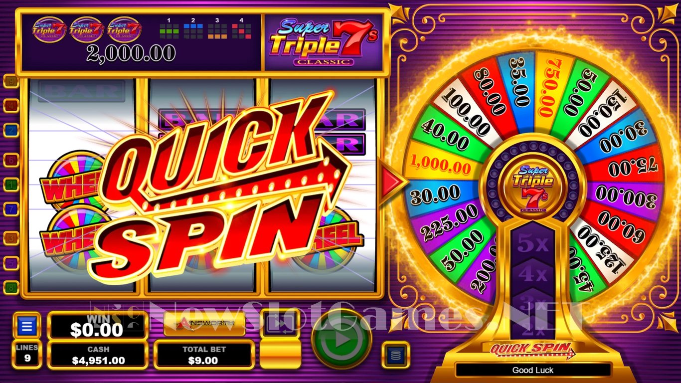 Super Triple 7s Classic Slot Slot Image in Demo - pic. 3