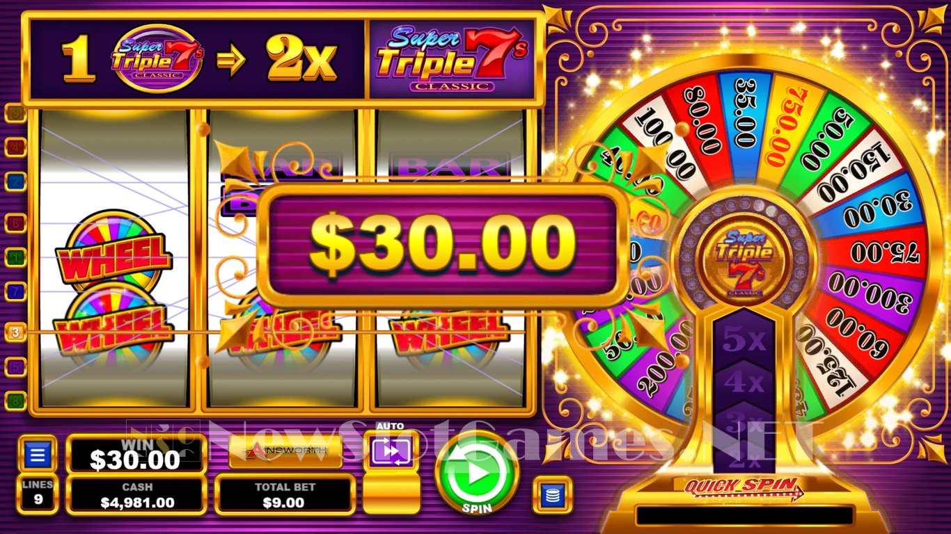 Super Triple 7s Classic Slot Slot Image in Demo - pic. 4