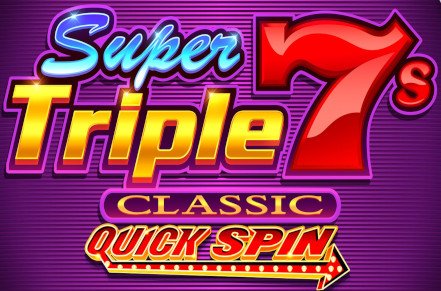Super Triple 7s Classic Slot Logo