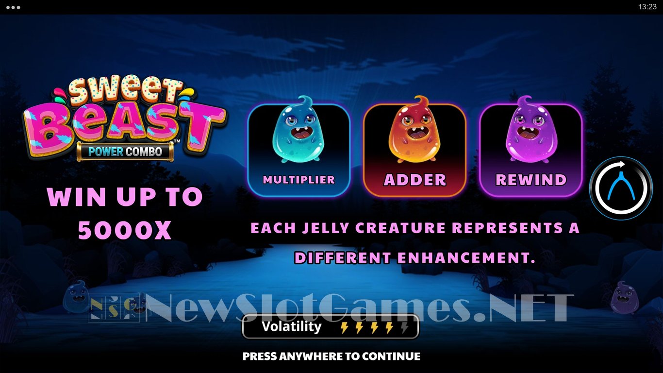 Sweet Beast Power Combo Slot Demo Image