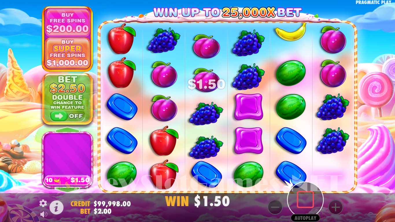 Sweet Bonanza 1000 Slot Demo Image