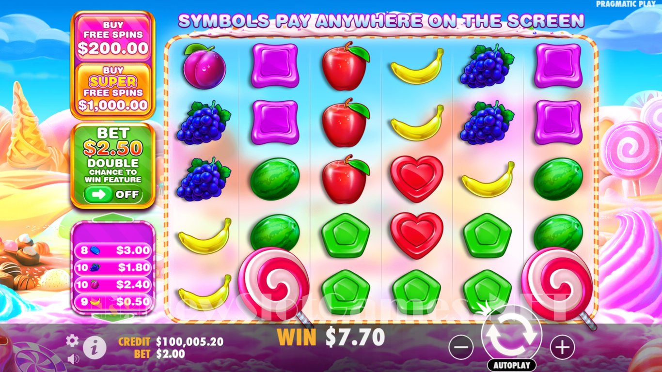 Sweet Bonanza 1000 Slot Slot Image in Demo - pic. 3
