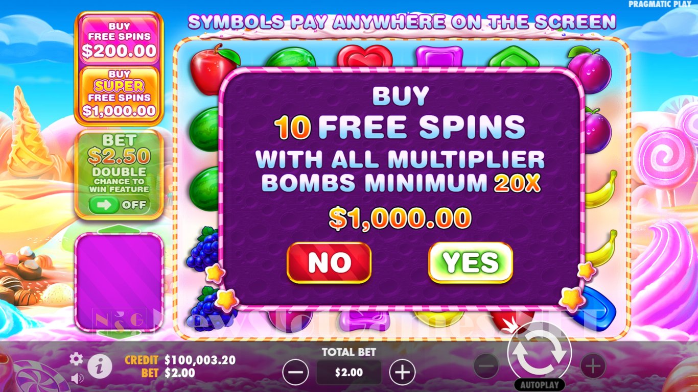 Sweet Bonanza 1000 Slot Slot Image in Demo - pic. 4