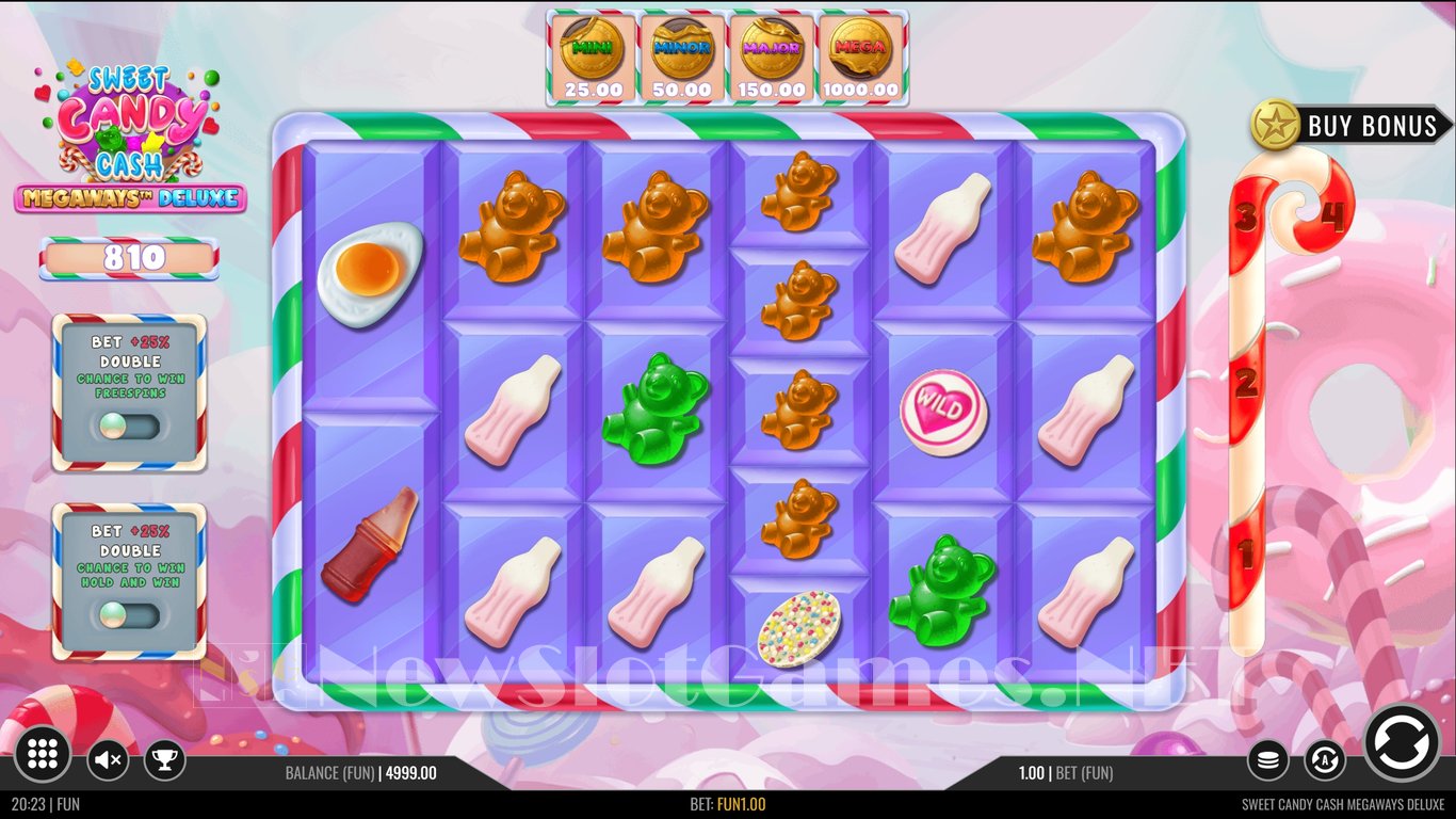 Sweet Candy Cash Megaways Deluxe Slot Slot Image in Demo - pic. 2