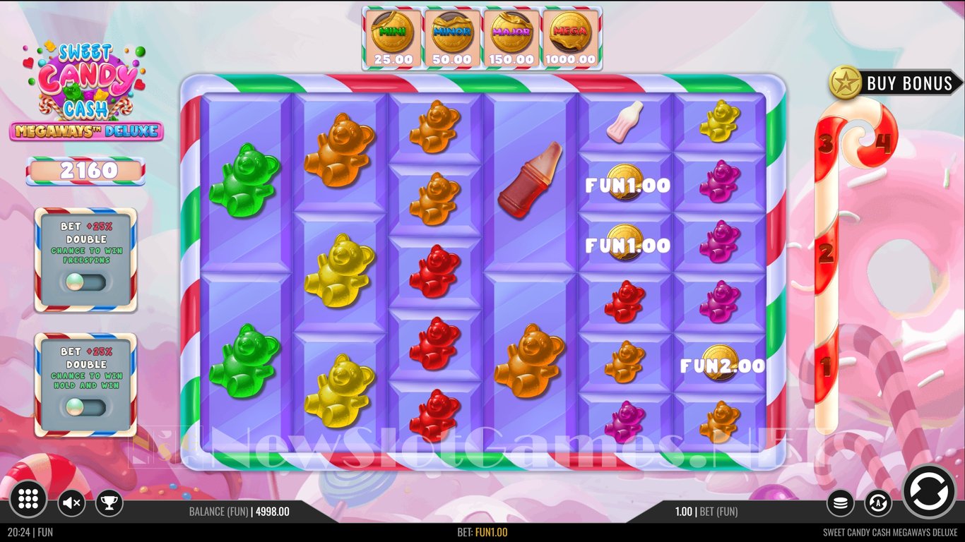 Sweet Candy Cash Megaways Deluxe Slot Slot Image in Demo - pic. 3