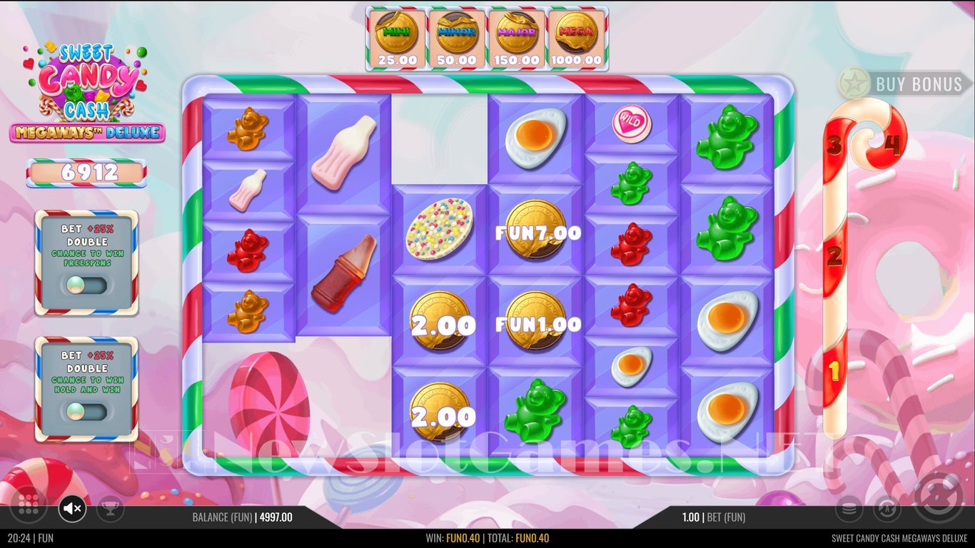 Sweet Candy Cash Megaways Deluxe Slot Slot Image in Demo - pic. 4