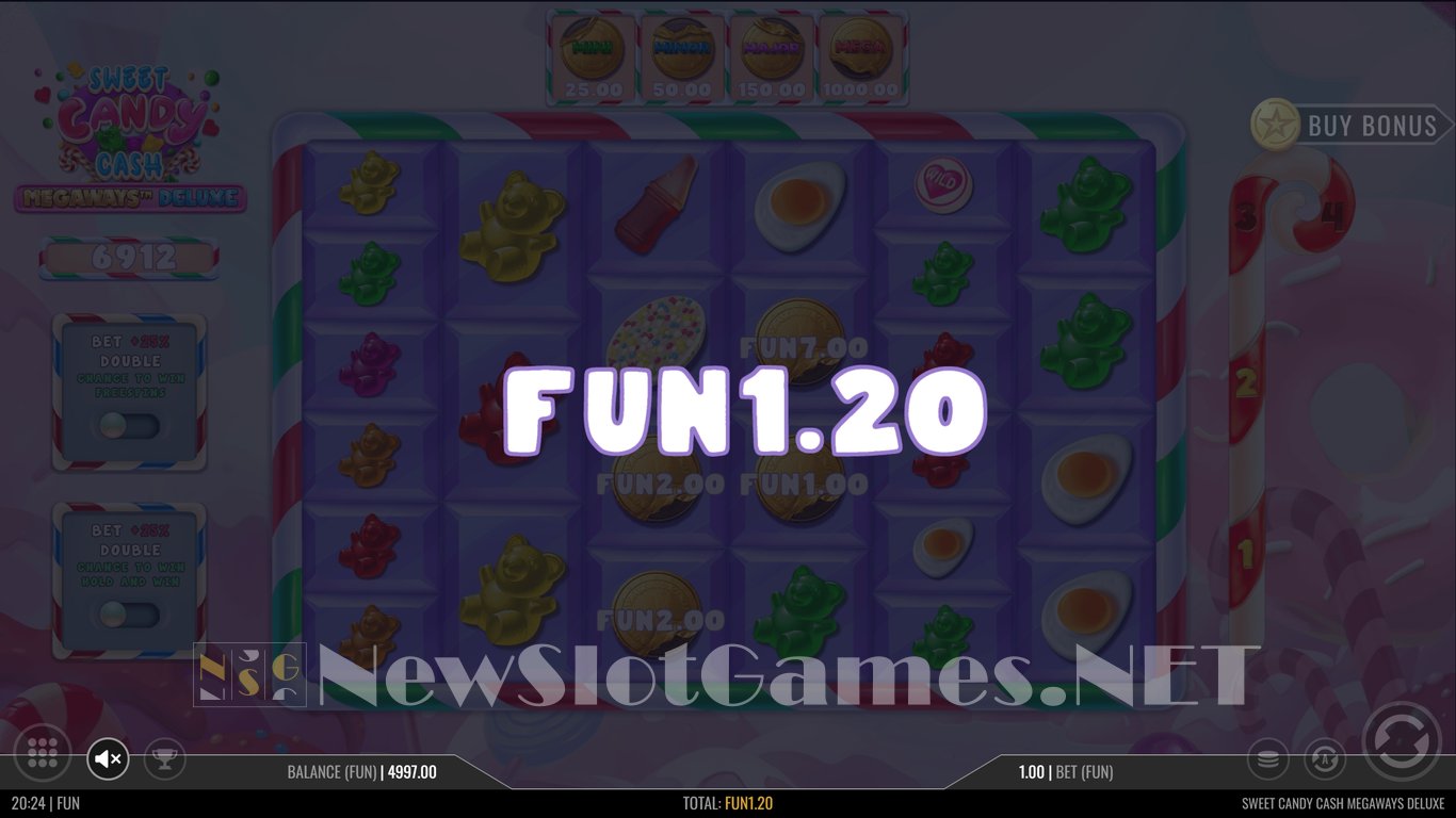 Sweet Candy Cash Megaways Deluxe Slot Slot Image in Demo - pic. 5