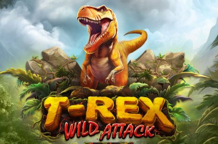 T-Rex Wild Attack Slot Logo