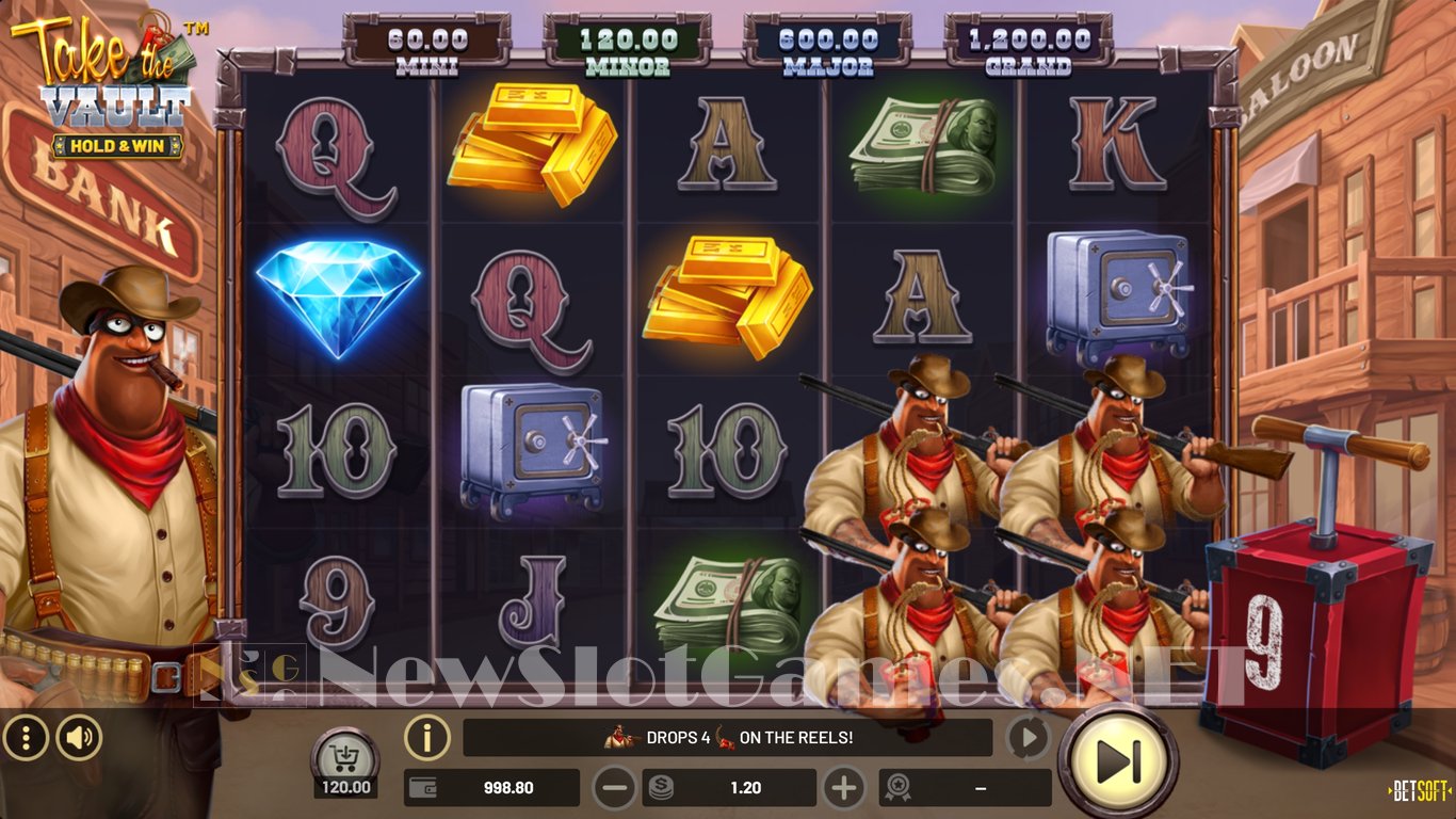 Take The Vault Hold & Win Slot Demo Image