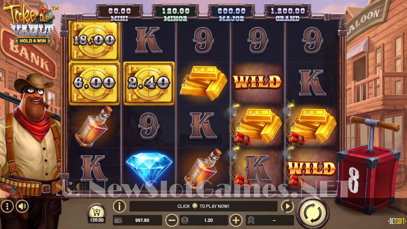 Take The Vault Hold & Win Slot Slot Image in Demo - pic. 2