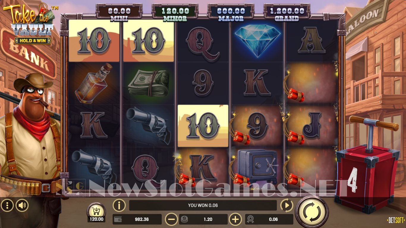 Take The Vault Hold & Win Slot Slot Image in Demo - pic. 4