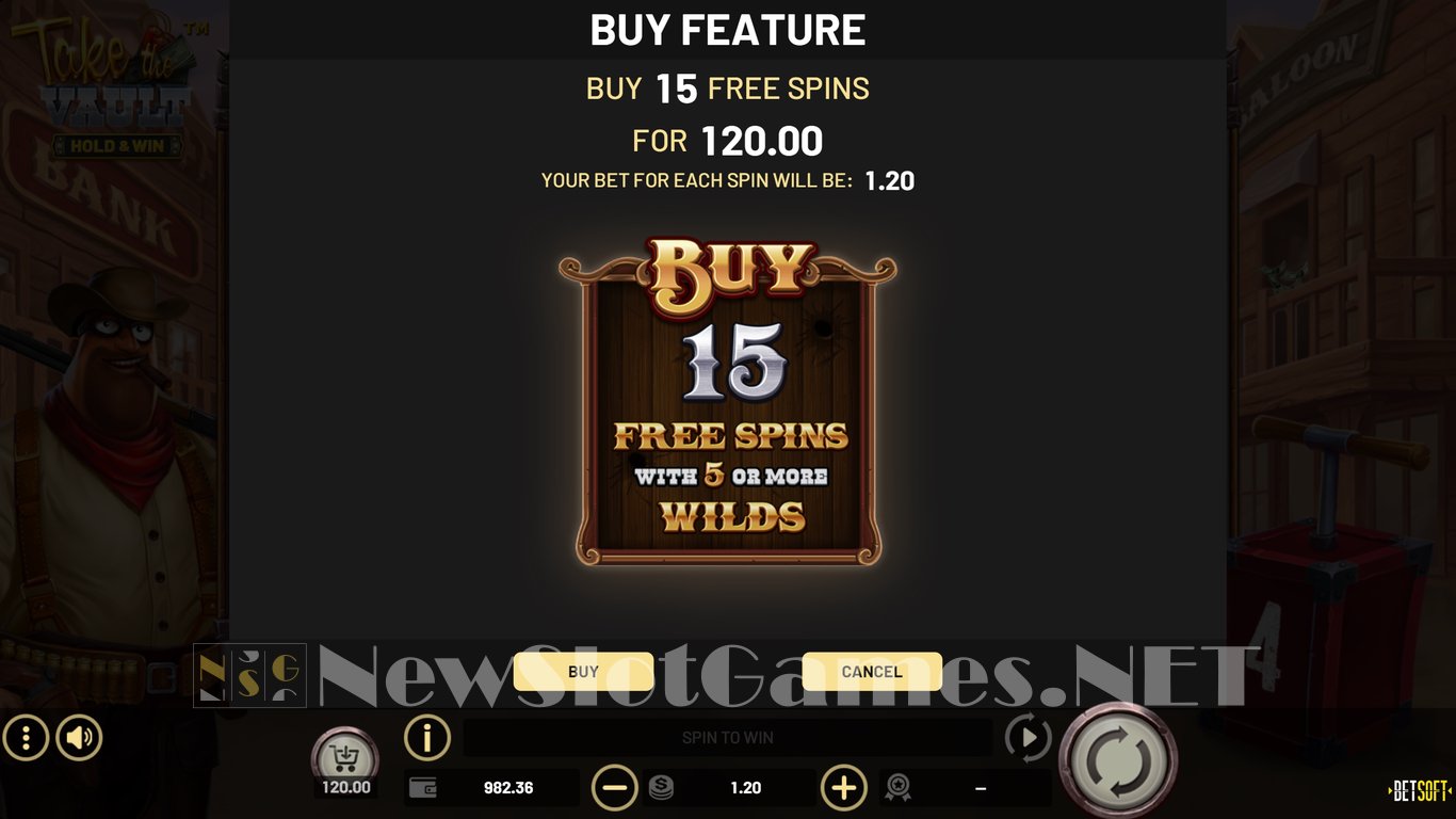 Take The Vault Hold & Win Slot Slot Image in Demo - pic. 5