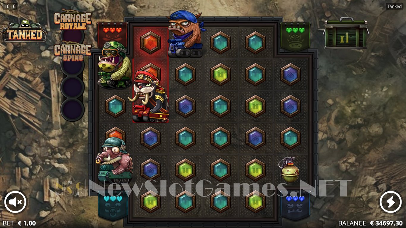 Tanked Slot Demo Image