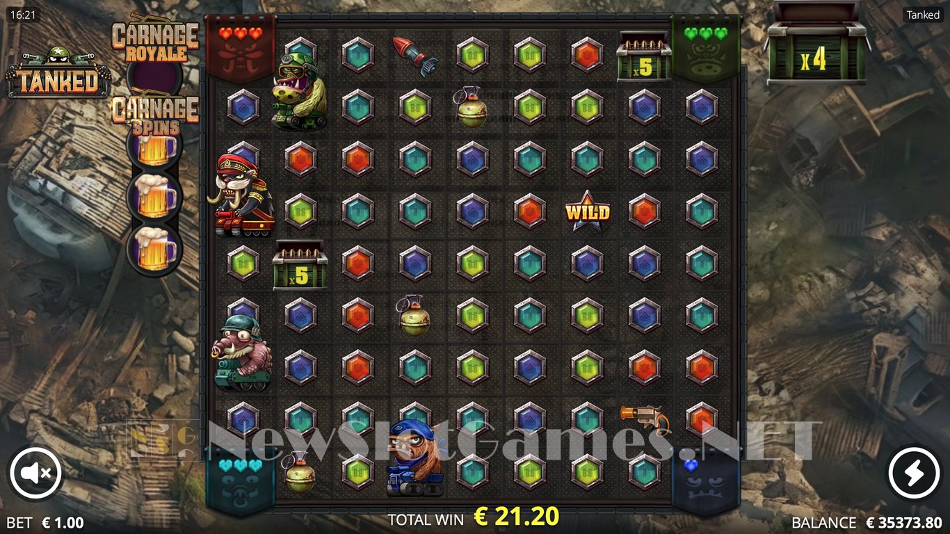 Tanked Slot Slot Image in Demo - pic. 12