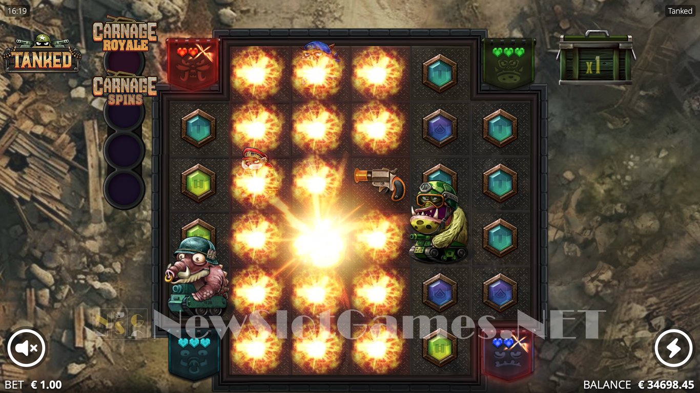 Tanked Slot Slot Image in Demo - pic. 7
