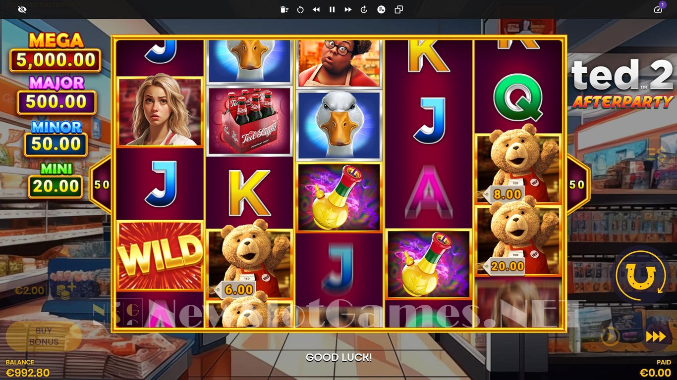 Ted 2 Afterparty Slot Slot Image in Demo - pic. 4