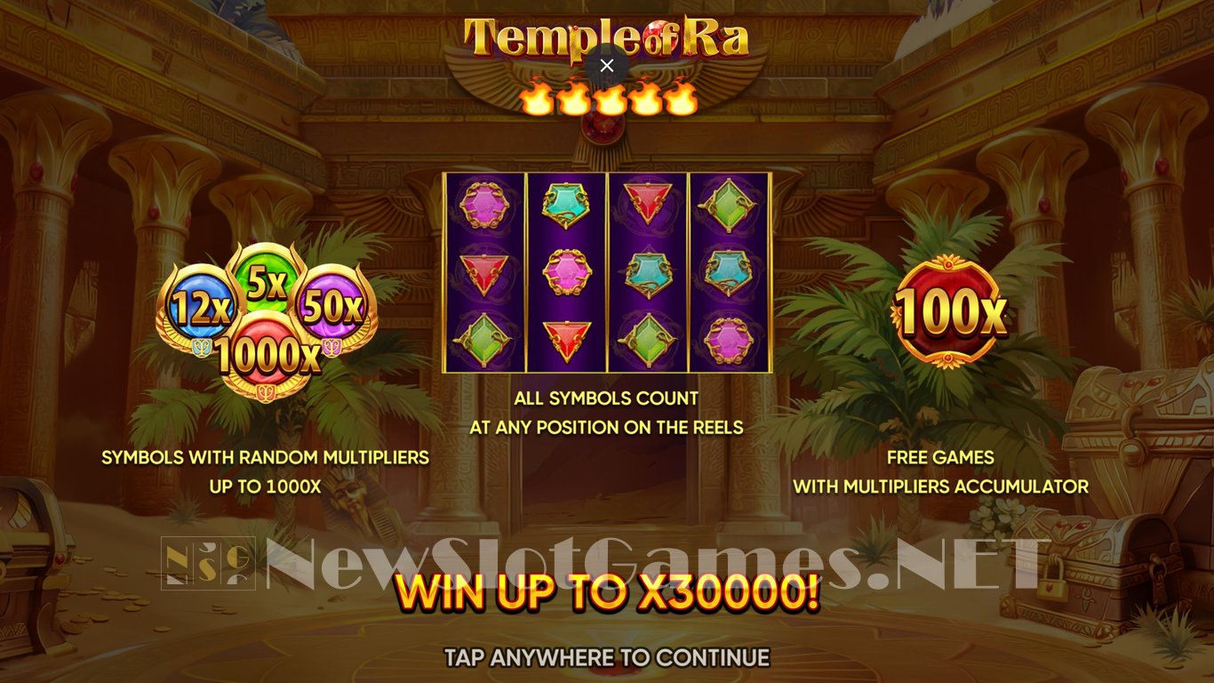 Temple of Ra Slot Demo Image