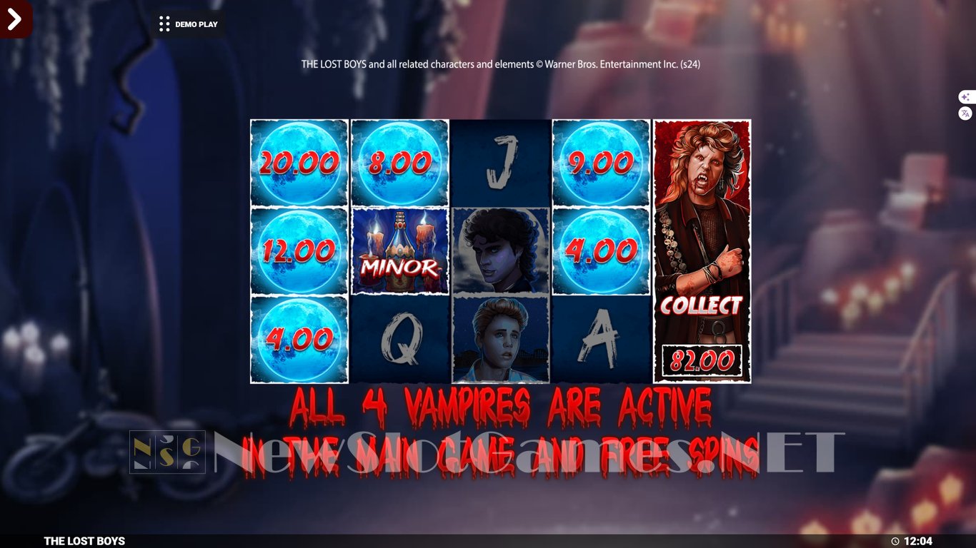 The Lost Boys Slot Demo Image