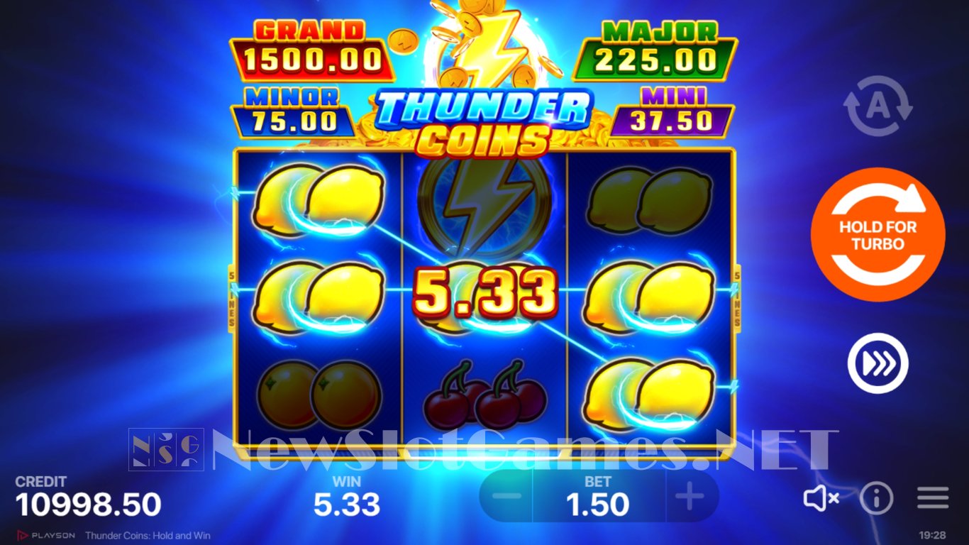 Thunder Coins Slot Slot Image in Demo - pic. 5
