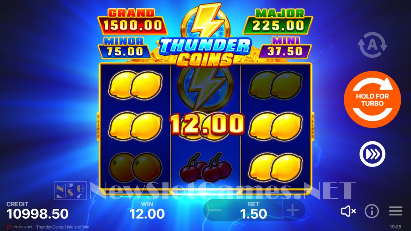 Thunder Coins Slot Slot Image in Demo - pic. 6