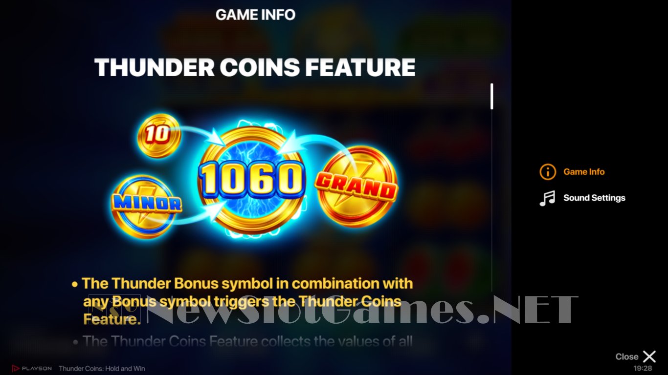 Thunder Coins Slot Slot Image in Demo - pic. 8