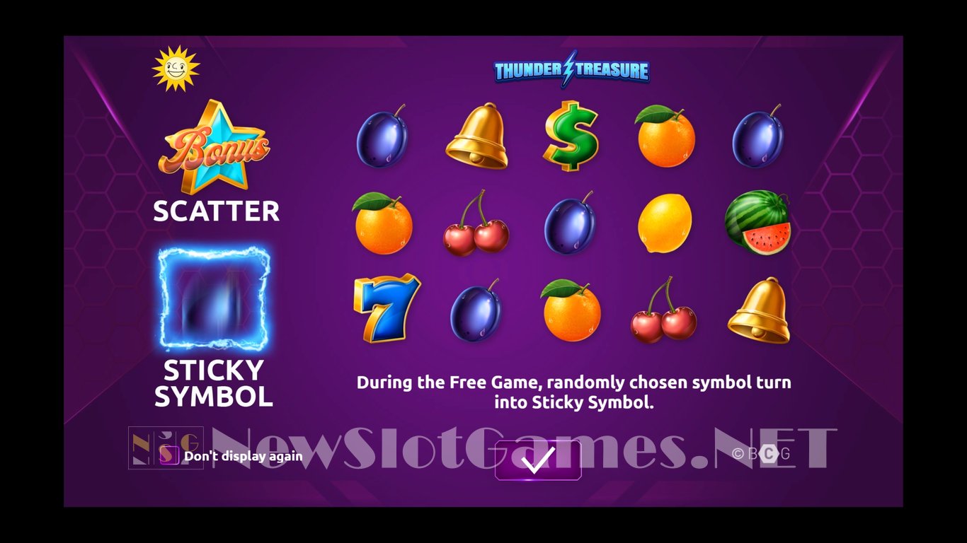 Thunder Treasure Slot Demo Image