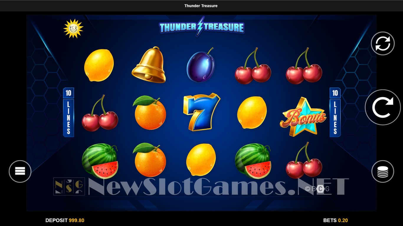 Thunder Treasure Slot Slot Image in Demo - pic. 2