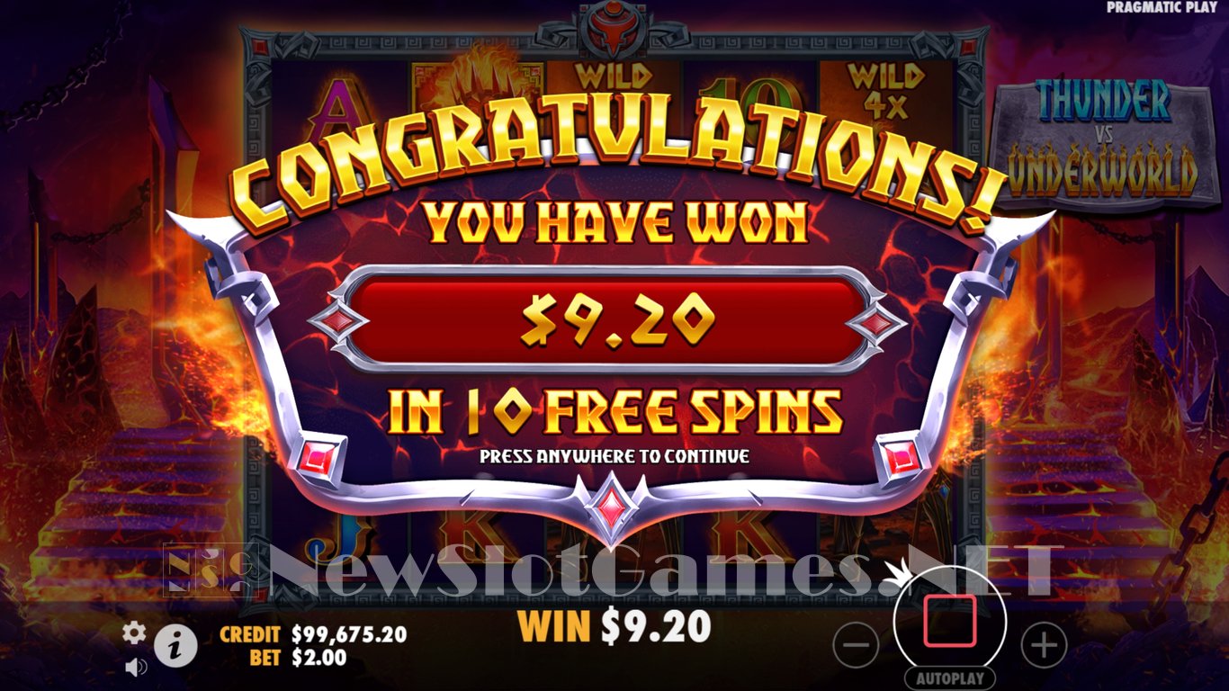 Thunder vs Underworld Slot Slot Image in Demo - pic. 11